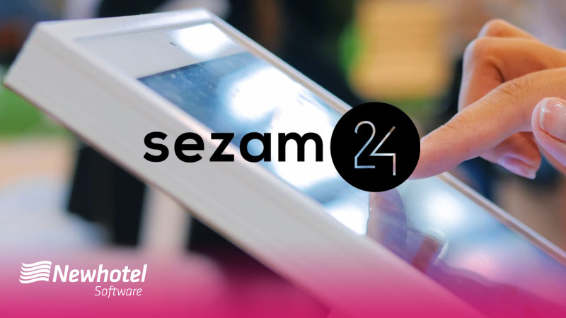 Newhotel Software and Sezam 24 partner for a contactless check-in