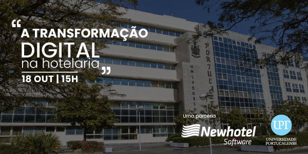 Newhotel convidada para uma talk Parceria com Universidade Portucalense