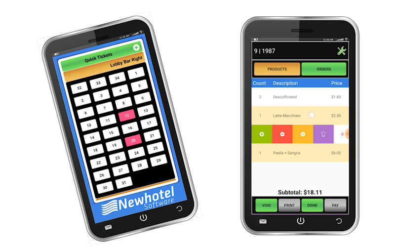 Comandero Android para TPV Newhotel Cloud